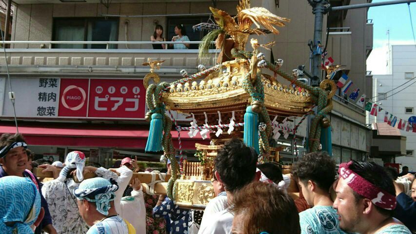 羽田神社例大祭 白河３丁目青年会